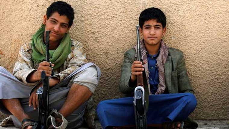 حوثیوں کا بچوں کو زبردستی بھرتی کر کے جنگی محاذوں پر بھیجنے کا انکشاف