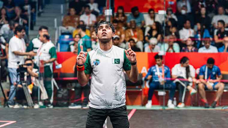 ایشین گیمز: نور زمان نے سکواش میں کانسی کا تمغہ جیت لیا