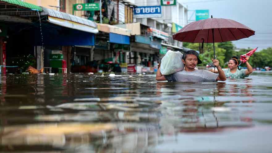 Thailand declares two-day civil service holiday amid floods, could affect court ruling