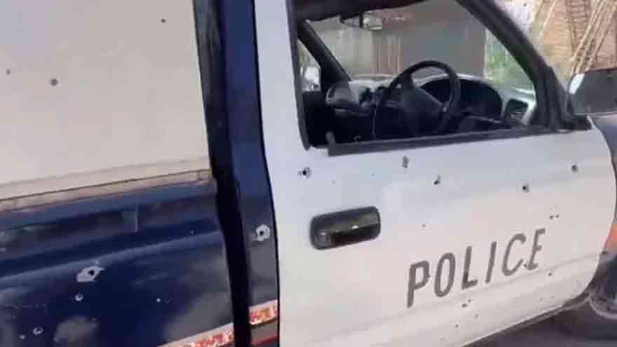 Three cops martyred in terrorist attack on police van in Tank