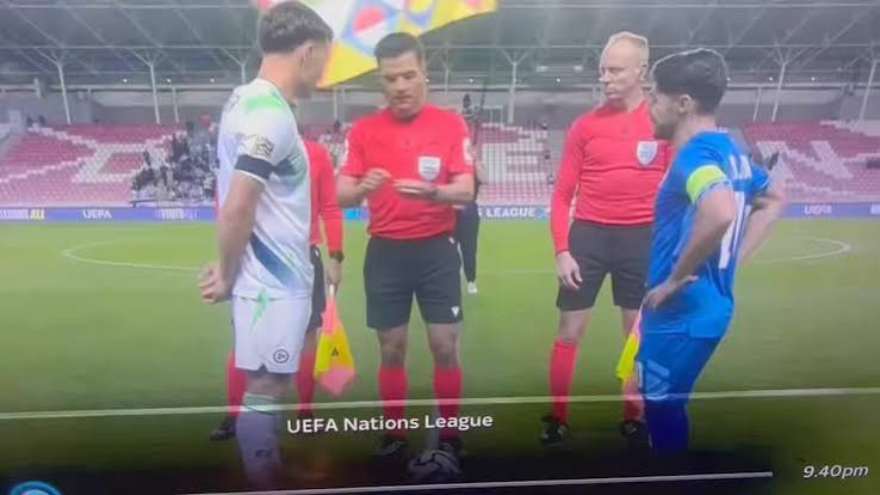 Ireland captain refuses handshake with Israel counterpart