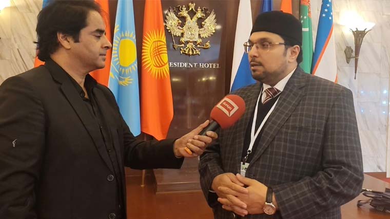 مذہبی و روحانی قیادت عالمی بدامنی کے خاتمے میں اہم کردار ادا کرسکتی ہے، حسین محی الدین